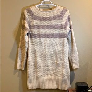 Cozy fall winter sweater dress